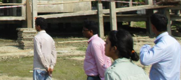 Construction planning site documentation and engineering coordination